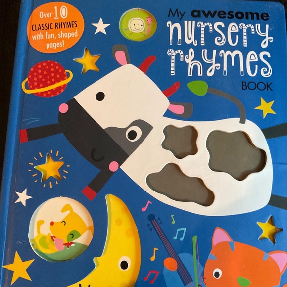 Book - My Awesome Nursery Rhymes Book   K111 - Picture 1 of 5
